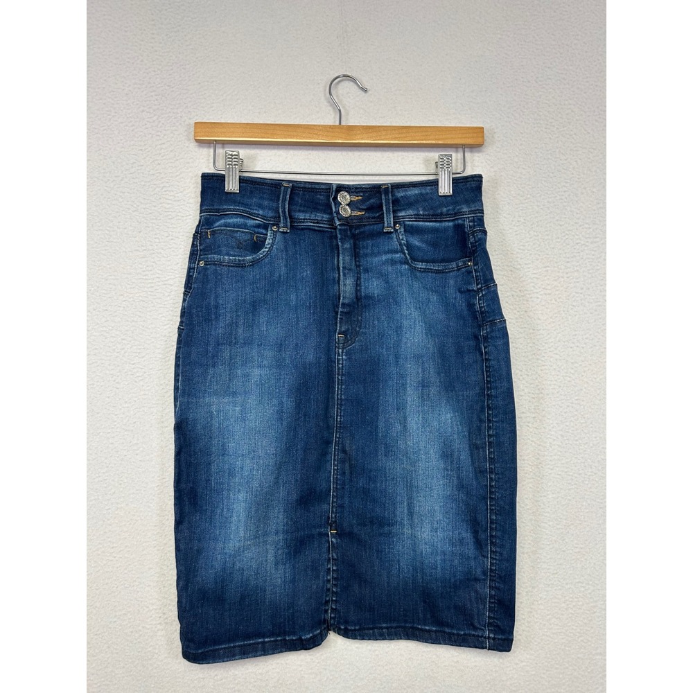 Casual Classic AMDS Jeans Womens Size 40 Blue Denim Pencil Skirt 120481-V40
